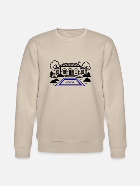 Finca House Villa - Stanley/Stella CHANGER Unisex Organic Sweatshirt - beige