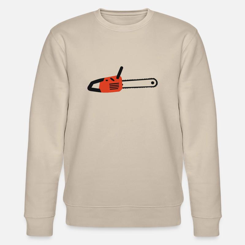 chainsaw - Stanley/Stella CHANGER Unisex Organic Sweatshirt - beige