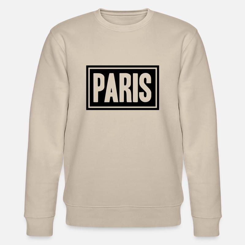 Paris Design - Stanley/Stella CHANGER Unisex Organic Sweatshirt - beige