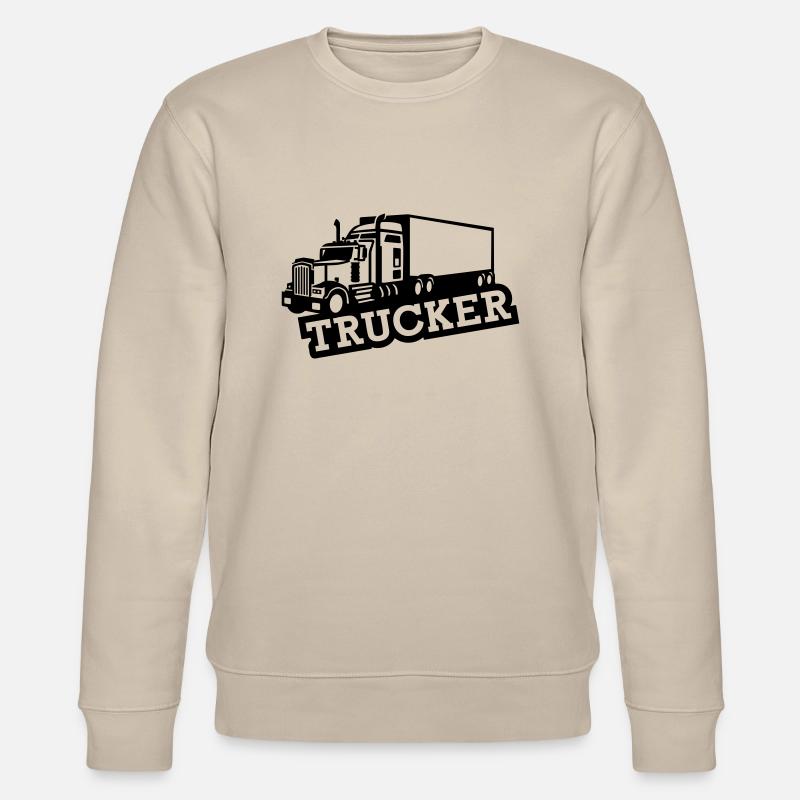 Trucker - Sweat bio CHANGER Stanley/Stella Unisexe - beige