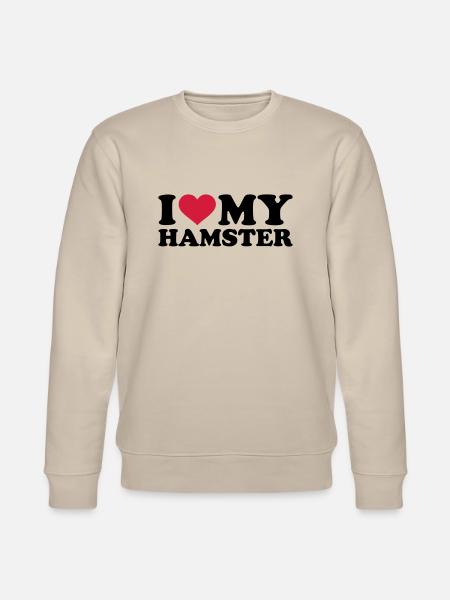 Hamster - Stanley/Stella Unisex Bio-Sweatshirt CHANGER  - Beige