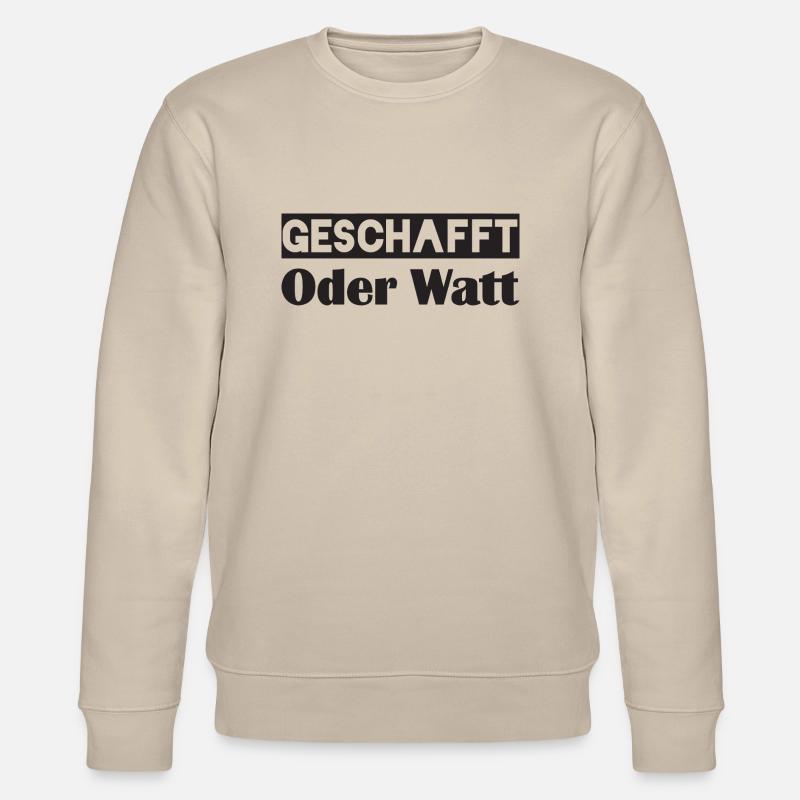 Motivation DONE ou Watt - Sweat bio CHANGER Stanley/Stella Unisexe - beige
