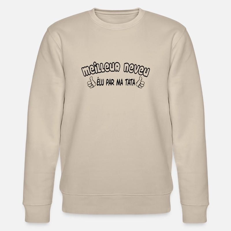 MEILLEUR neveu - Sweat bio CHANGER Stanley/Stella Unisexe - beige