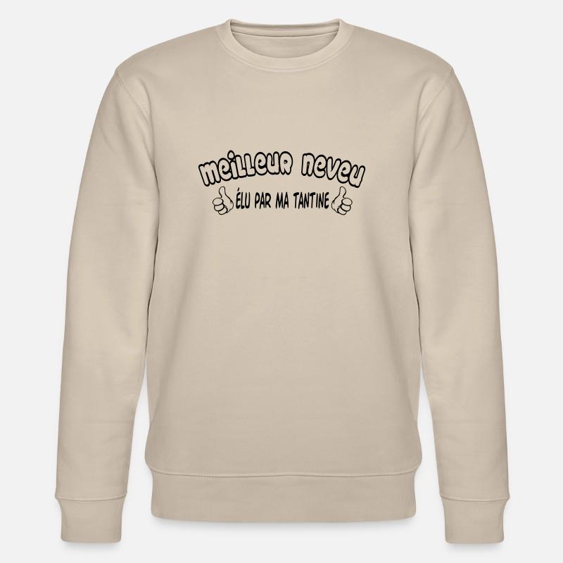 BESTER Neffe - Stanley/Stella Unisex Bio-Sweatshirt CHANGER  - Beige