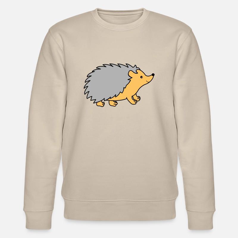 Bande dessinée hérisson - Sweat bio CHANGER Stanley/Stella Unisexe - beige