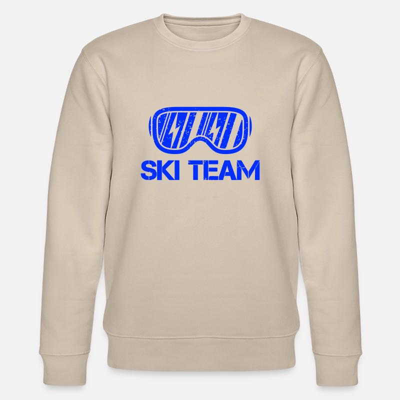 ski team 01 - Stanley/Stella Unisex Bio-Sweatshirt CHANGER  - Beige