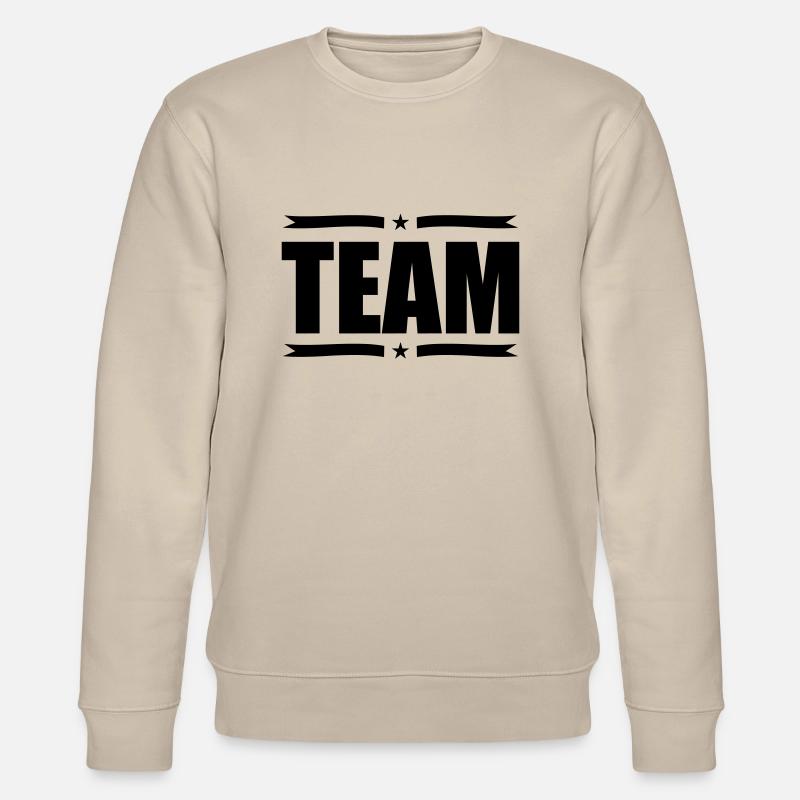 team - Stanley/Stella Unisex Bio-Sweatshirt CHANGER  - Beige