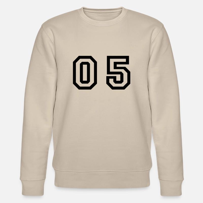 nombre - 05 - zéro cinq - Sweat bio CHANGER Stanley/Stella Unisexe - beige