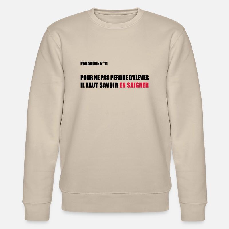 PARADOXE EN SAIGNANT - Sweat bio CHANGER Stanley/Stella Unisexe - beige
