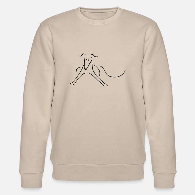 Galgo - Stanley/Stella Unisex Bio-Sweatshirt CHANGER  - Beige