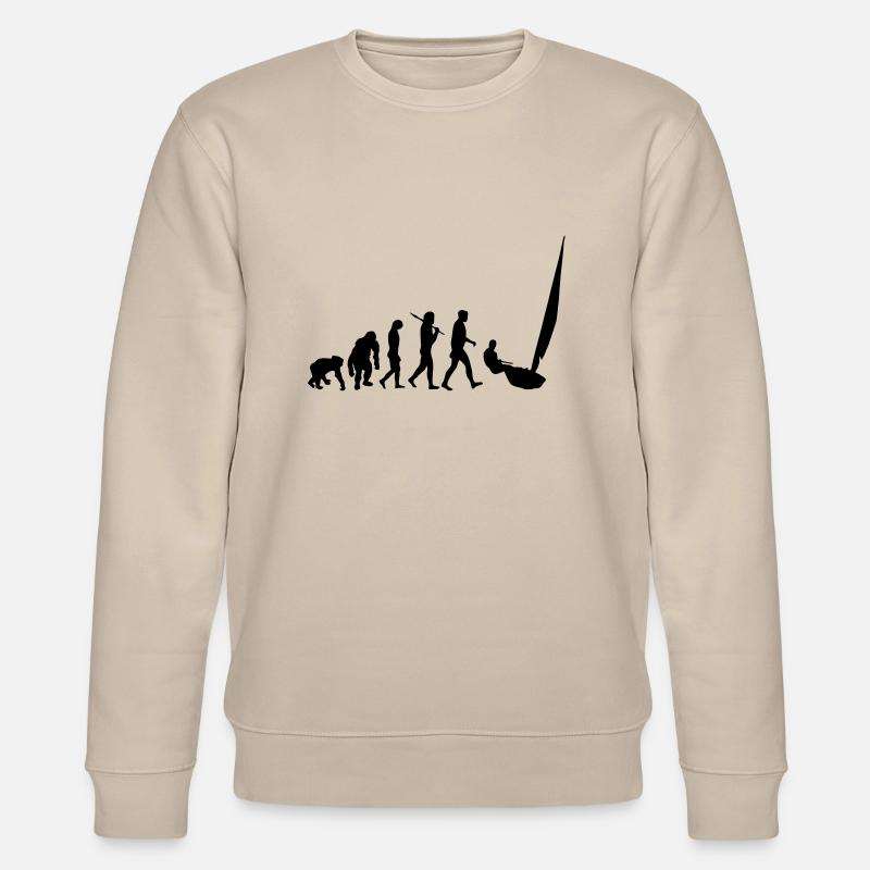 Entwicklung Segeln - Stanley/Stella Unisex Bio-Sweatshirt CHANGER  - Beige