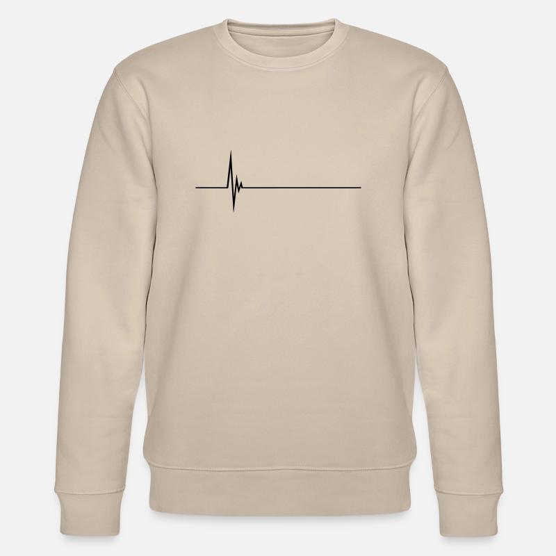 Pulse Heartbeat - Stanley/Stella Unisex Bio-Sweatshirt CHANGER  - Beige