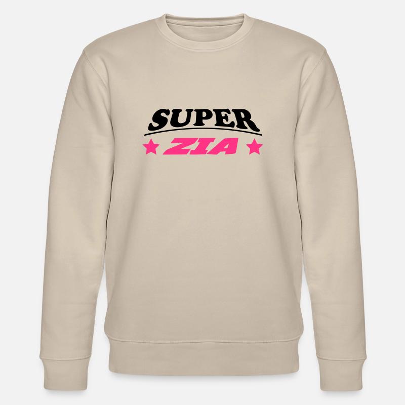 Super zia 111 - Stanley/Stella Unisex Bio-Sweatshirt CHANGER  - Beige