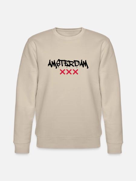 amsterdam - Stanley/Stella Unisex Bio-Sweatshirt CHANGER  - Beige