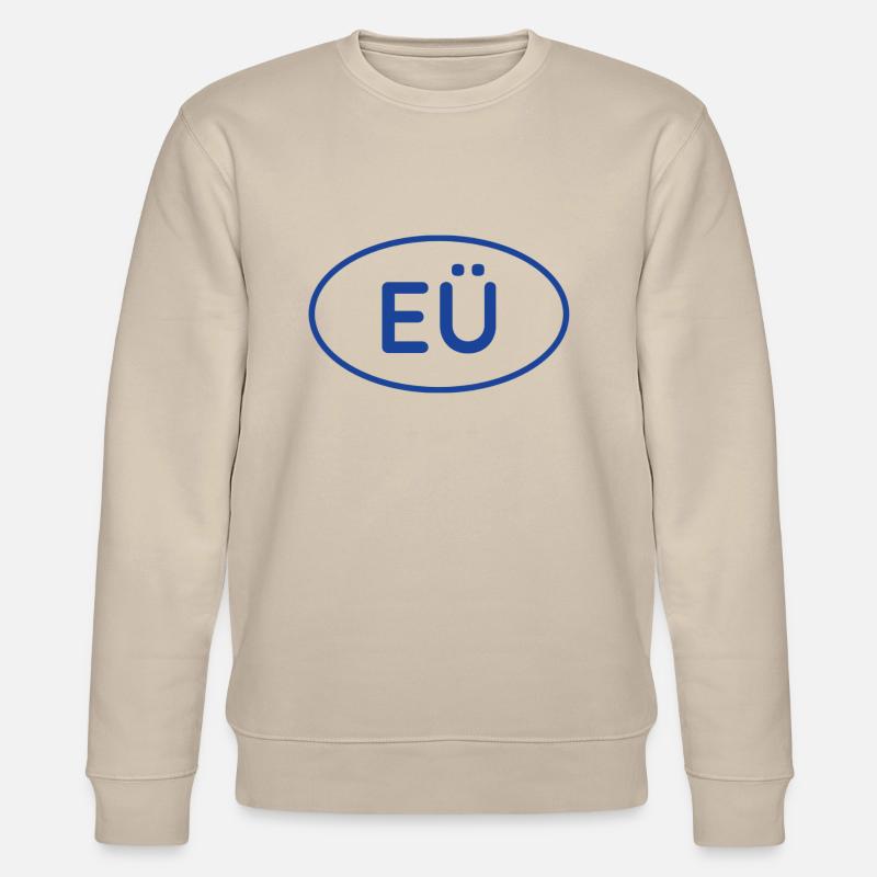 EÜ Sticker - Stanley/Stella CHANGER Unisex Organic Sweatshirt - beige