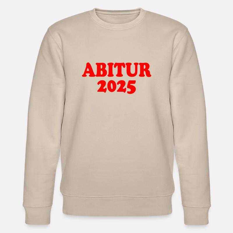 Abitur 2025 - Stanley/Stella Unisex Bio-Sweatshirt CHANGER  - Beige