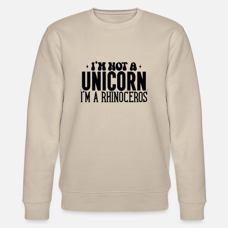 Unicorn - Stanley/Stella Unisex Bio-Sweatshirt CHANGER - Beige