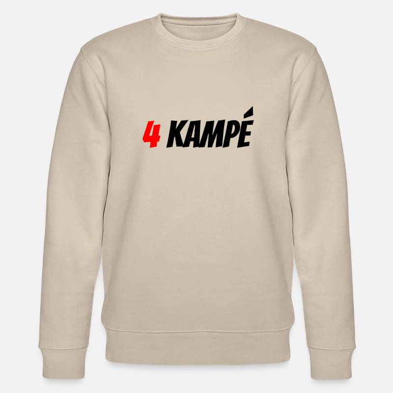 4 Kampé - Stanley/Stella Unisex Bio-Sweatshirt CHANGER  - Beige