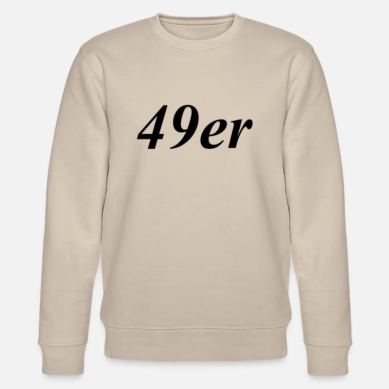 49er_black-svg - Stanley/Stella Unisex Bio-Sweatshirt CHANGER  - Beige