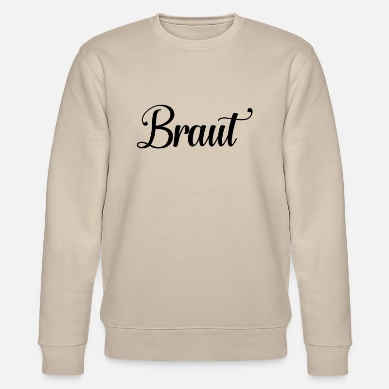 Braut - Stanley/Stella Unisex Bio-Sweatshirt CHANGER  - Beige