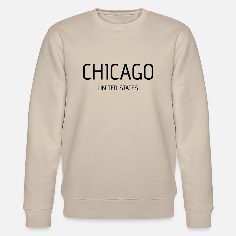 Chicago - Stanley/Stella Unisex Bio-Sweatshirt CHANGER  - Beige