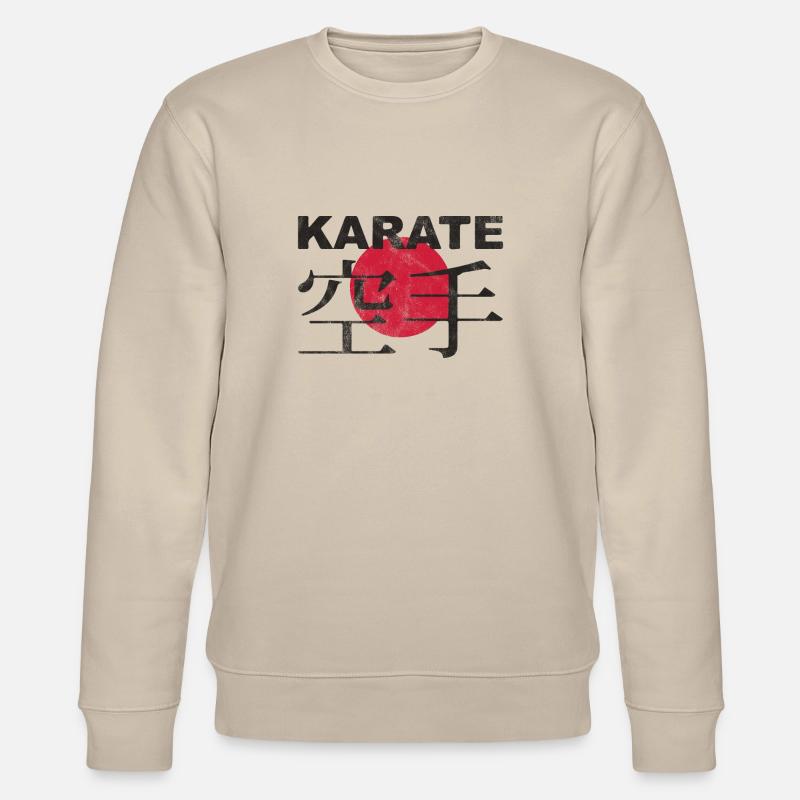 Karate - Stanley/Stella Unisex Bio-Sweatshirt CHANGER  - Beige