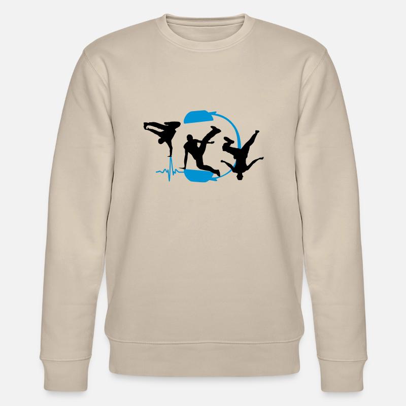 breakdancer - Sweat bio CHANGER Stanley/Stella Unisexe - beige