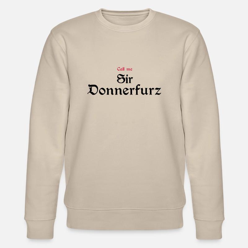 Sir Donnerfurz - Stanley/Stella Unisex Bio-Sweatshirt CHANGER  - Beige