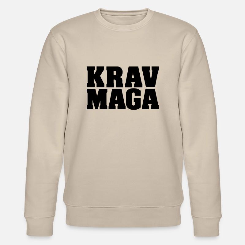 KRAV MAGA - Stanley/Stella Unisex Bio-Sweatshirt CHANGER  - Beige