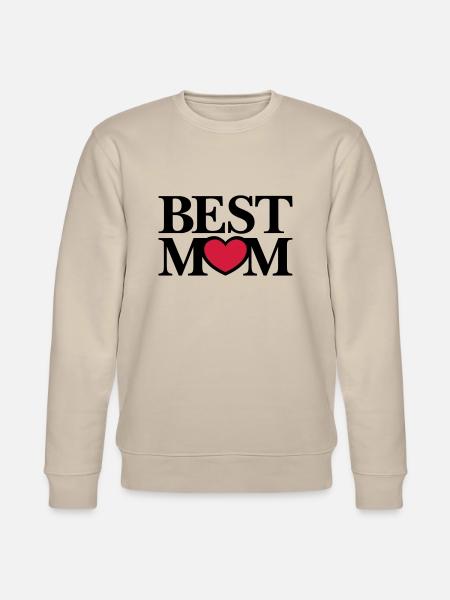 Best Mom - Stanley/Stella Unisex Bio-Sweatshirt CHANGER  - Beige