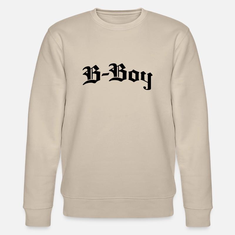 bboy_f1 - Stanley/Stella Unisex Bio-Sweatshirt CHANGER  - Beige