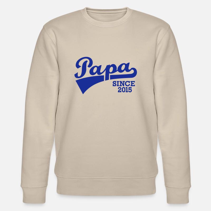 Papa 2015 - Stanley/Stella Unisex Bio-Sweatshirt CHANGER  - Beige