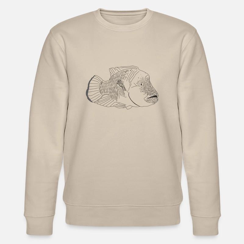 Napoleon1 - Stanley/Stella Unisex Bio-Sweatshirt CHANGER  - Beige