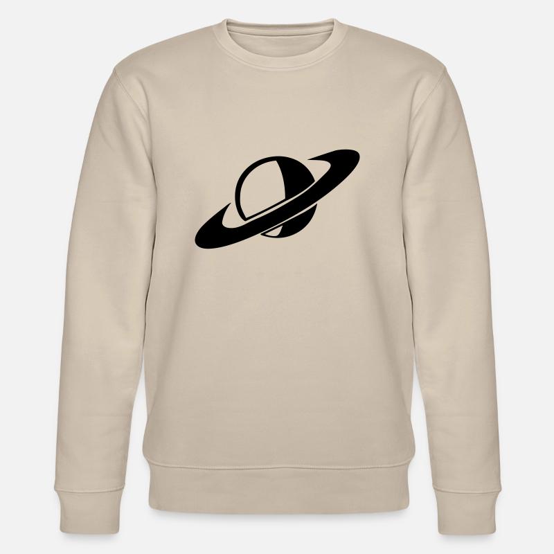 planet_01 - Stanley/Stella Unisex Bio-Sweatshirt CHANGER  - Beige