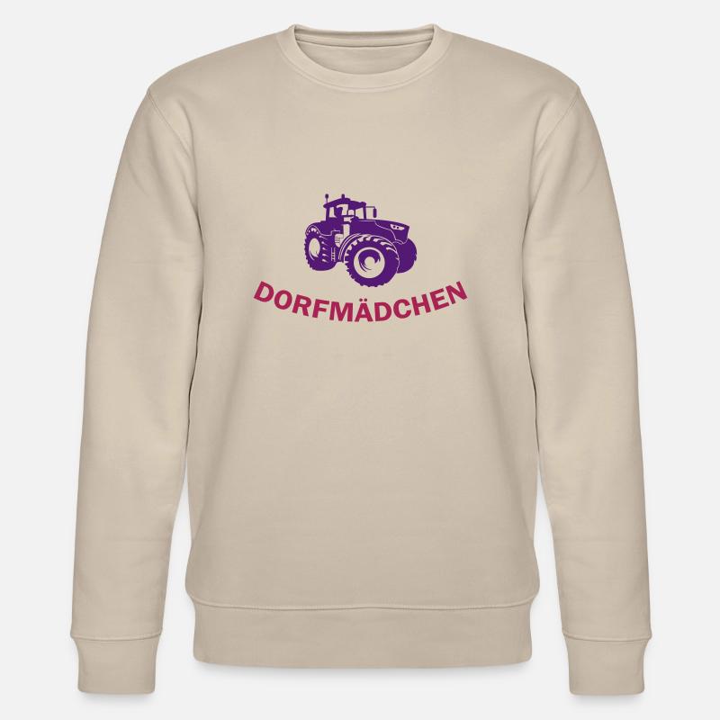 dorfmaedchen_2 - Stanley/Stella Unisex Bio-Sweatshirt CHANGER  - Beige