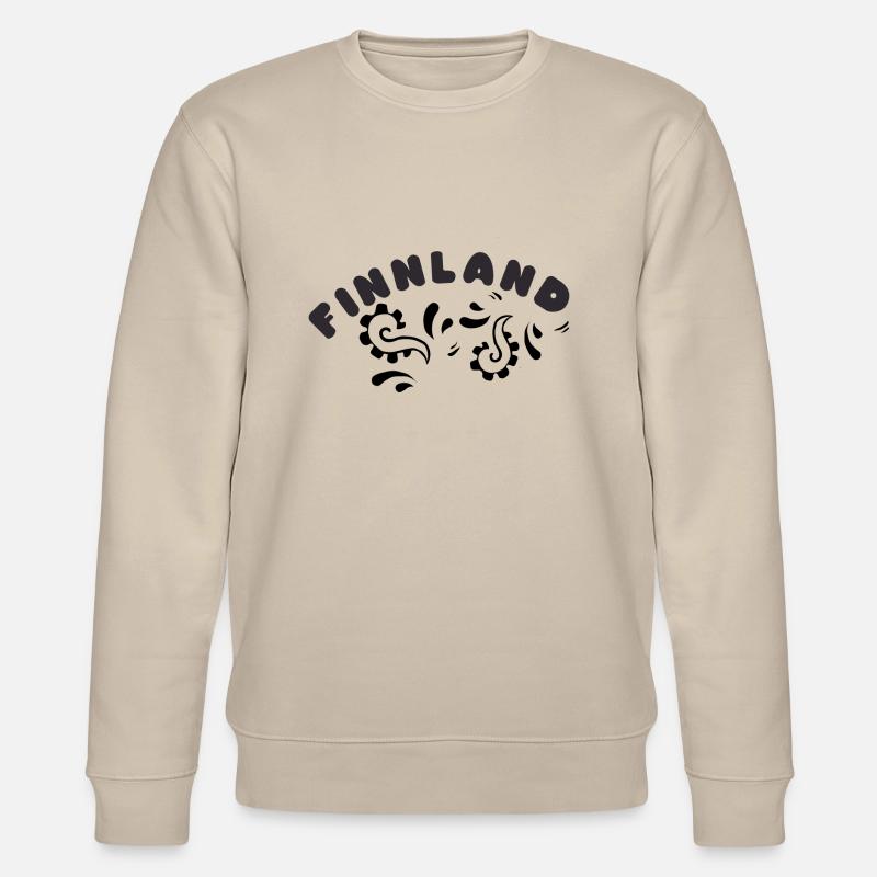 Finnland - Stanley/Stella Unisex Bio-Sweatshirt CHANGER  - Beige