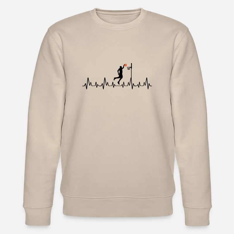 Basketball - Stanley/Stella Unisex Bio-Sweatshirt CHANGER  - Beige
