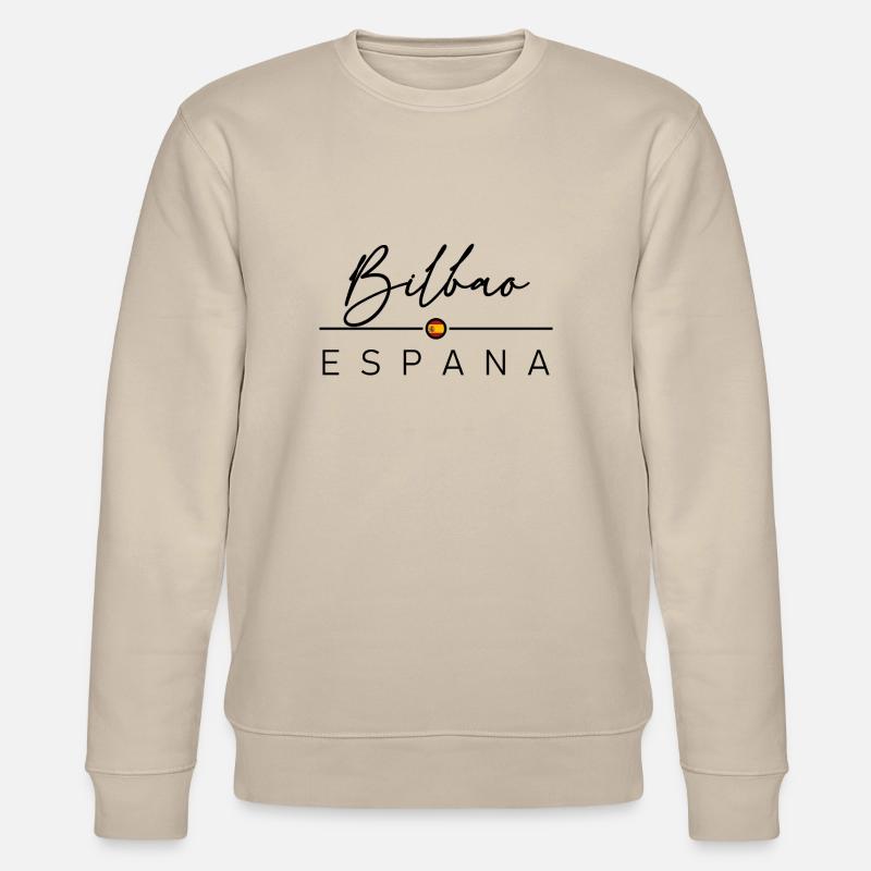 Espagne - Bilbao - Espagne - España - Sweat bio CHANGER Stanley/Stella Unisexe - beige