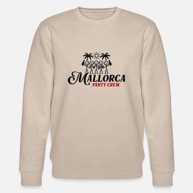Mallorca Party Crew - Stanley/Stella Unisex Bio-Sweatshirt CHANGER  - Beige