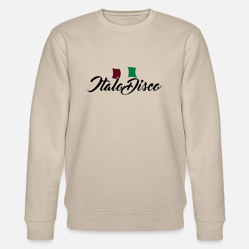 Italo Disco - Stanley/Stella Unisex Bio-Sweatshirt CHANGER  - Beige