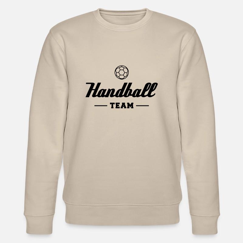 Handball Team - Stanley/Stella Unisex Bio-Sweatshirt CHANGER - Beige