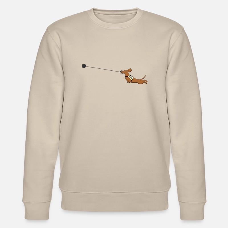 Hammer throw - Stanley/Stella CHANGER Unisex Organic Sweatshirt - beige