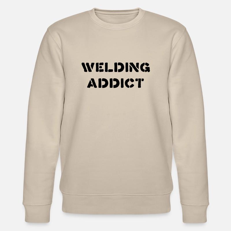 Welding Addict - Stanley/Stella Unisex Bio-Sweatshirt CHANGER  - Beige