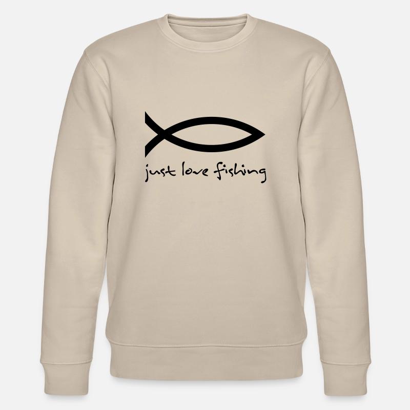 fish - Stanley/Stella Unisex Bio-Sweatshirt CHANGER  - Beige