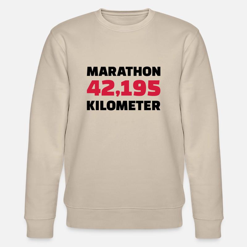 Marathon - Stanley/Stella Unisex Bio-Sweatshirt CHANGER  - Beige