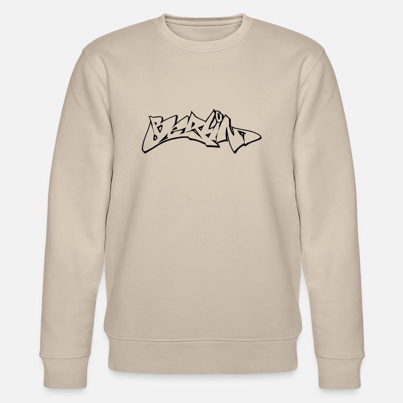 Berlin - Stanley/Stella Unisex Bio-Sweatshirt CHANGER  - Beige
