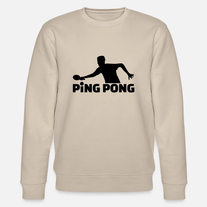 Ping Pong - Sweat bio CHANGER Stanley/Stella Unisexe - beige