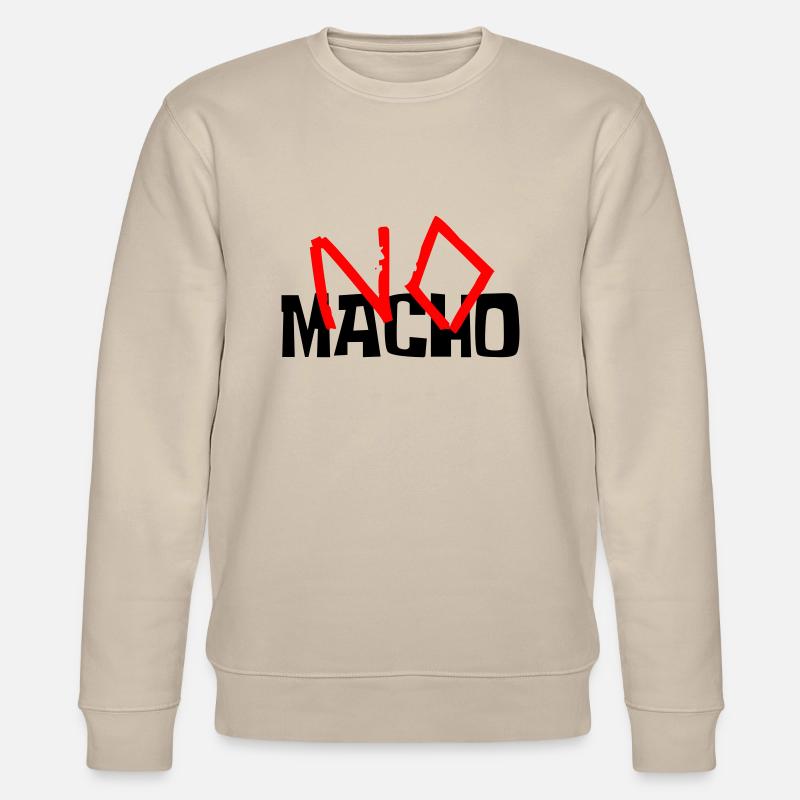 Kein Macho - Stanley/Stella Unisex Bio-Sweatshirt CHANGER  - Beige