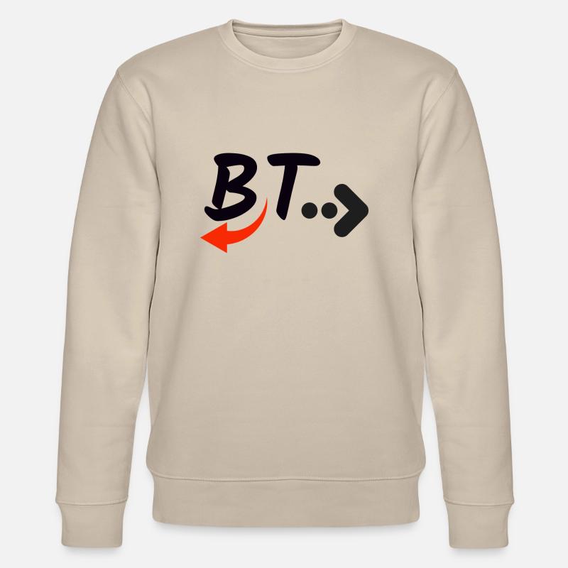 BT. Now ist beginn - Stanley/Stella Unisex Bio-Sweatshirt CHANGER  - Beige