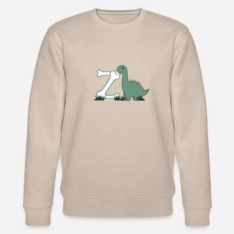 Buchstabe Z - Stanley/Stella Unisex Bio-Sweatshirt CHANGER  - Beige